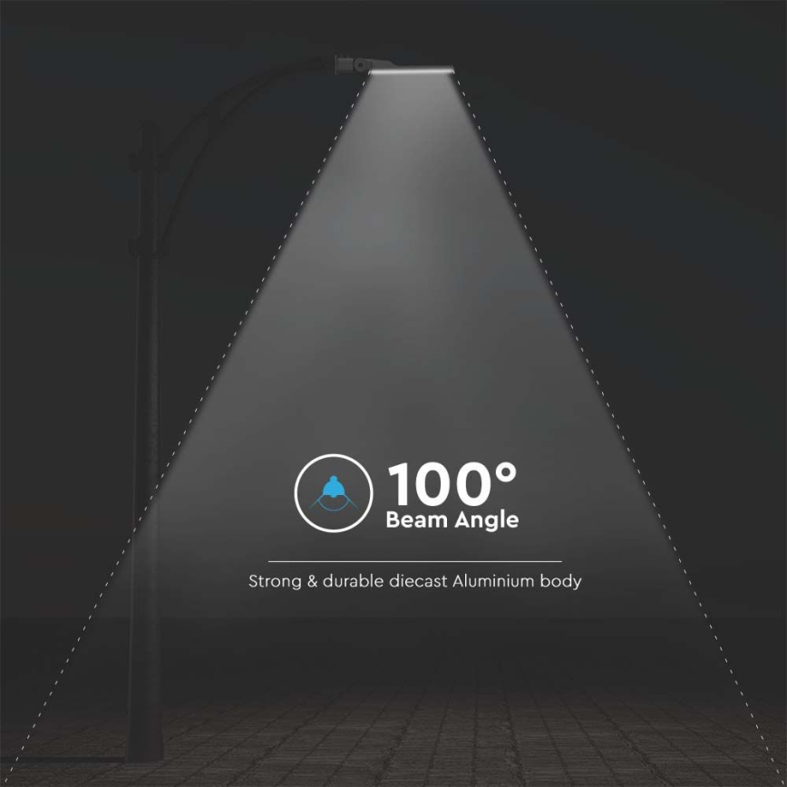 LED-Straßenlampe mit Sensor SAMSUNG CHIP LED/50W/230V 4000K IP65