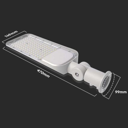 LED-Straßenlampe mit Sensor SAMSUNG CHIP LED/50W/230V 4000K IP65