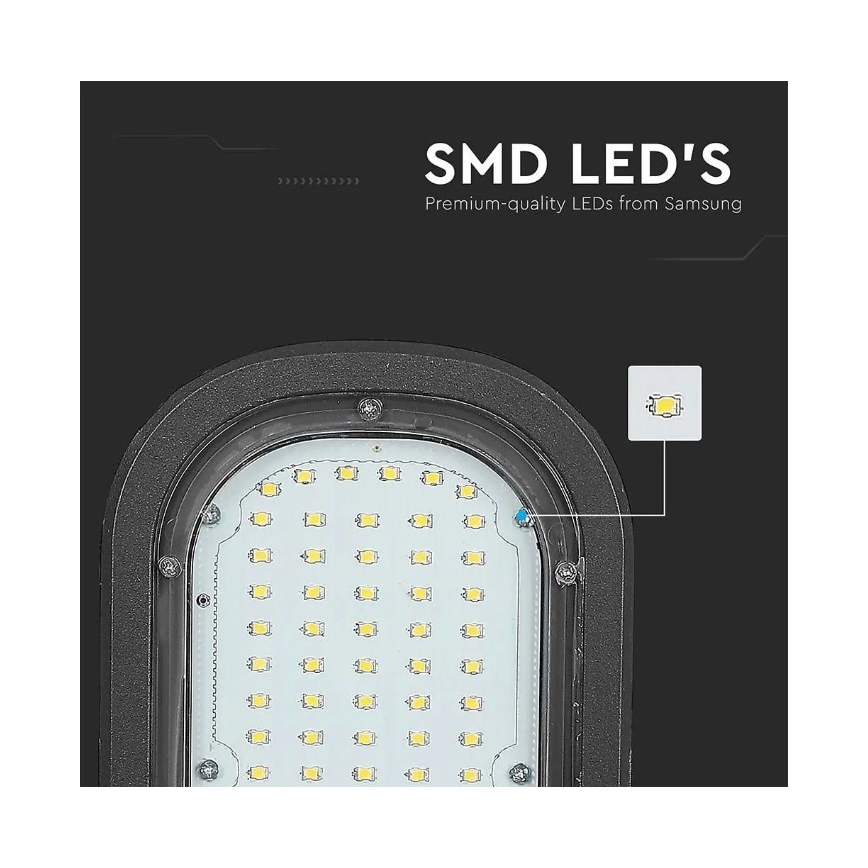 LED-Straßenlampe SAMSUNG CHIP LED/30W/230V 6400K IP65