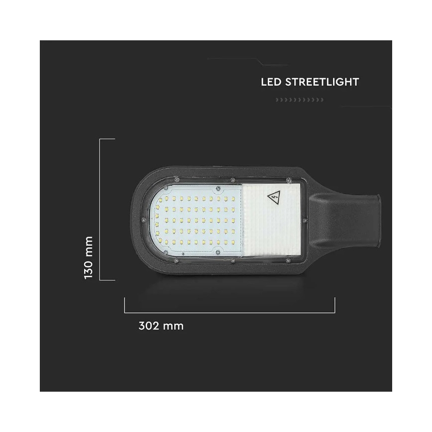 LED-Straßenlampe SAMSUNG CHIP LED/30W/230V 6400K IP65