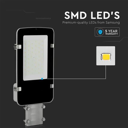 LED Straßenlampe SAMSUNG CHIP LED/50W/230V 4000K IP65
