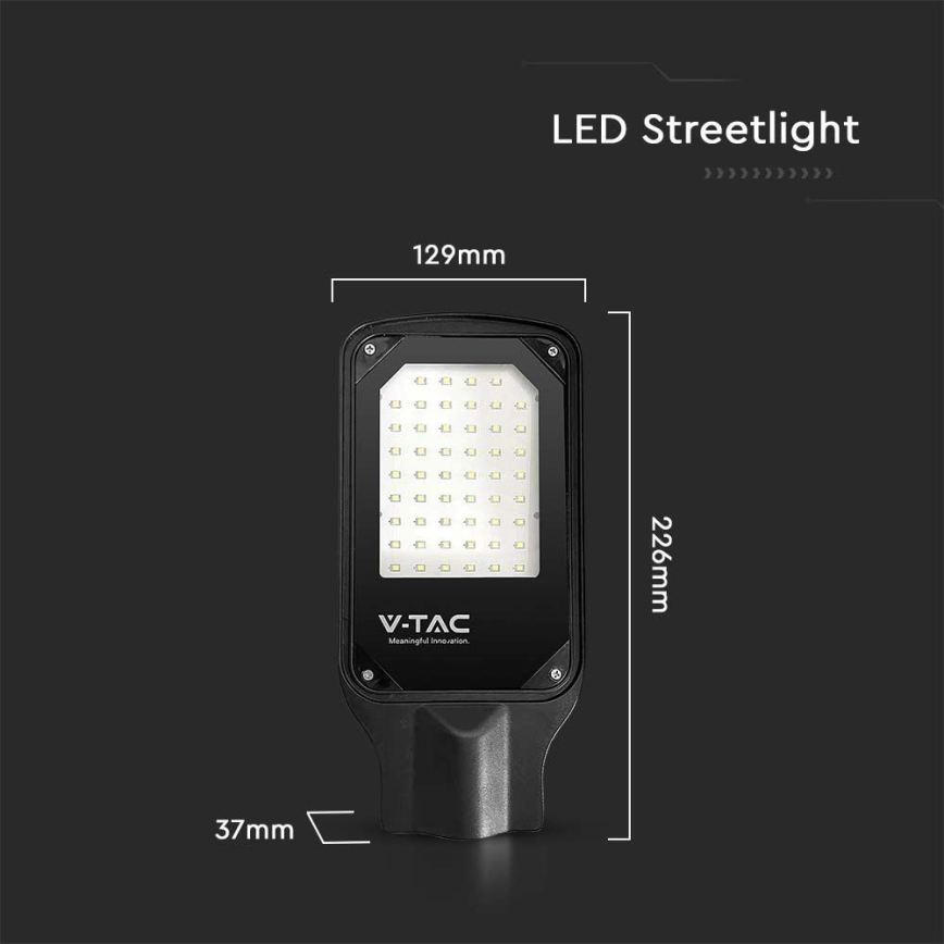 LED Straßenleuchte LED/30W/230V 4000K IP65