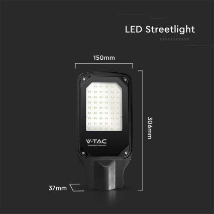 LED Straßenlampe LED/50W/230V 4000K IP65
