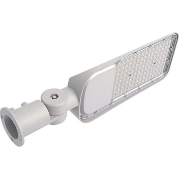 LED Straßenleuchte mit Dämmerungssensor SAMSUNG CHIP LED/100W/230V 6500K IP65 grau