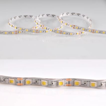 LED-Streifen 5m LED/10W/12V IP20 weiß