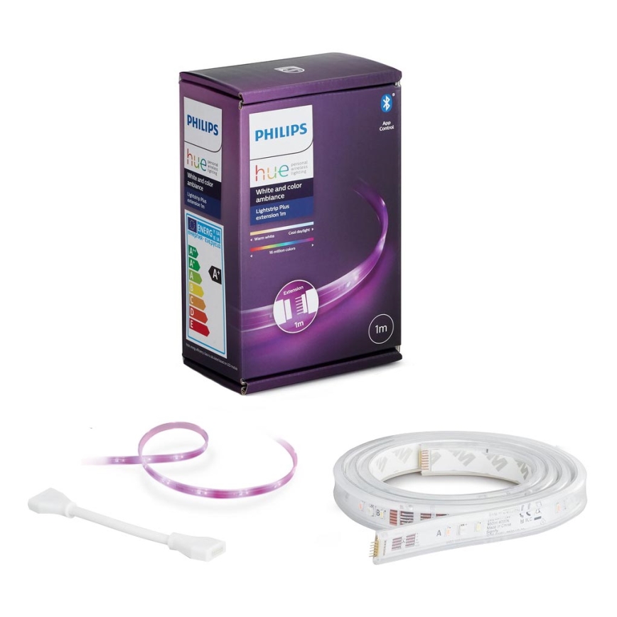 LED-Streifen Philips Hue WHITE AND COLOR AMBIANCE LED/11W/230V 1 m