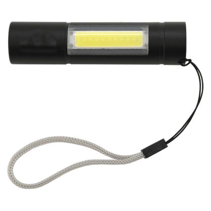 LED-Taschenlampe LED/400mAh schwarz