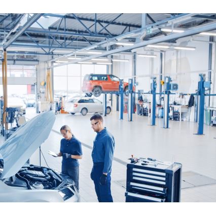 LED-Technische Leuchtstofflampe T8 2xG13/18W/230V 6500K IP65