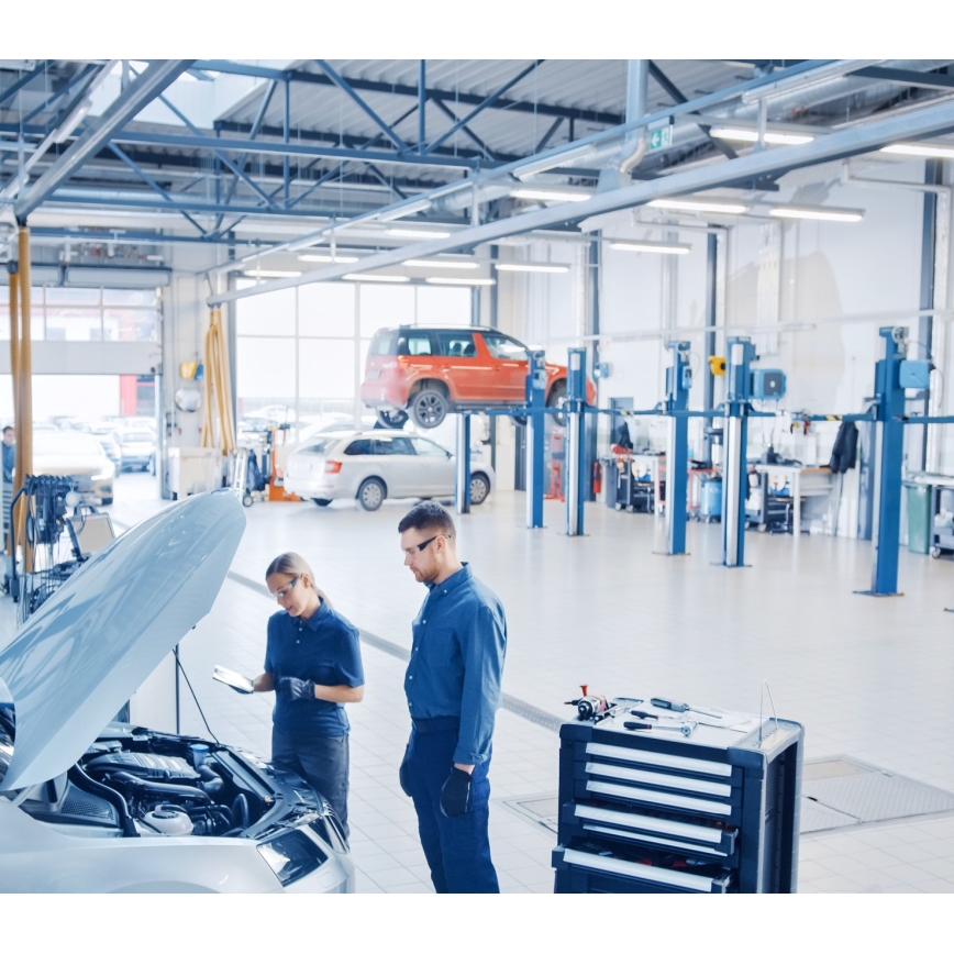 LED-Technische Leuchtstofflampe T8 2xG13/18W/230V 6500K IP65