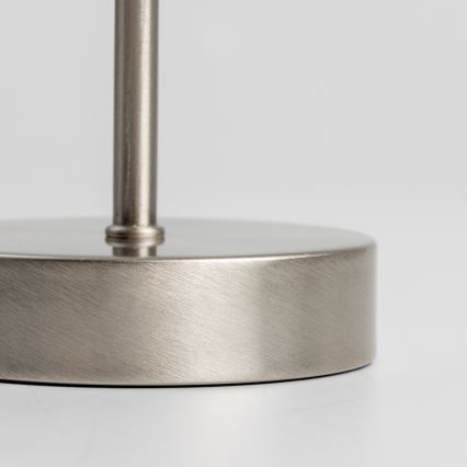 LED-Tischlampe 1xE14/5W/230V weiß/mattiertes Chrom