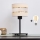 LED Tischlampe HELEN 1xE27/15W/230V Cremefarbe/schwarz/gold