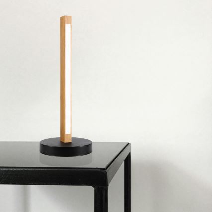 LED-Tischlampe VERDE LED/10W/230V 3000K Eiche/Schwarz