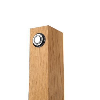 LED-Tischlampe VERDE LED/10W/230V 3000K Eiche/Schwarz