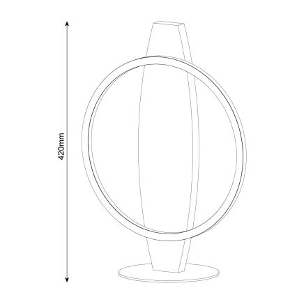LED-Tischleuchte MELISA LED/10W/230V Kiefer