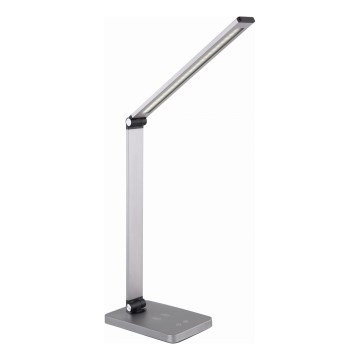 LED-Tischleuchte mit kabelloser Ladevorrichtung LED/10W/230V 3000/4000/4500/5000/6000K matt Chrom