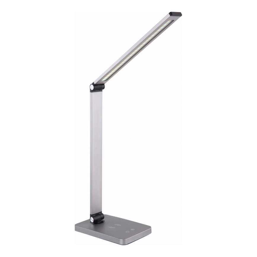 LED-Tischleuchte mit kabelloser Ladevorrichtung LED/10W/230V 3000/4000/4500/5000/6000K matt Chrom