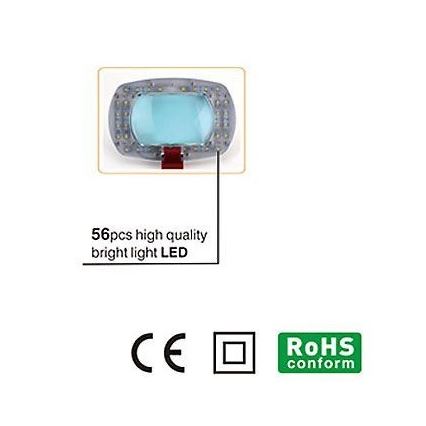 LED-Tischleuchte mit Lupe LED/7W/230V 6500K weiß