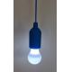 LED Tragbare Leuchte LED/1W/3xAAA blau
