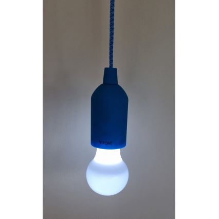 LED Tragbare Leuchte LED/1W/3xAAA blau