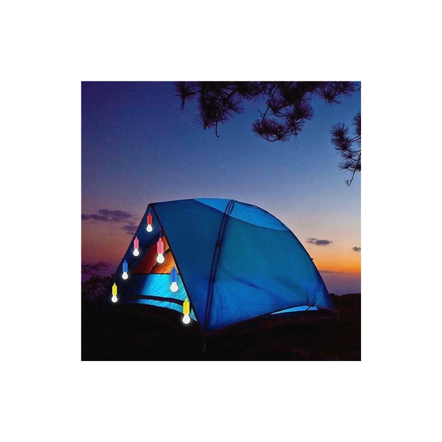 LED Tragbare Leuchte LED/1W/3xAAA rosa