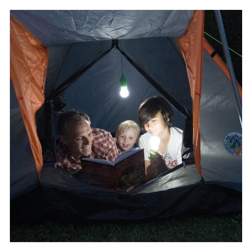 LED Tragbare Leuchte LED/1W/3xAAA rosa
