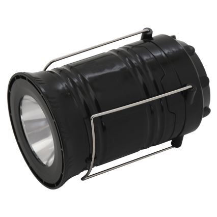 LED Tragbare Solarlampe LED/1200mAh schwarz