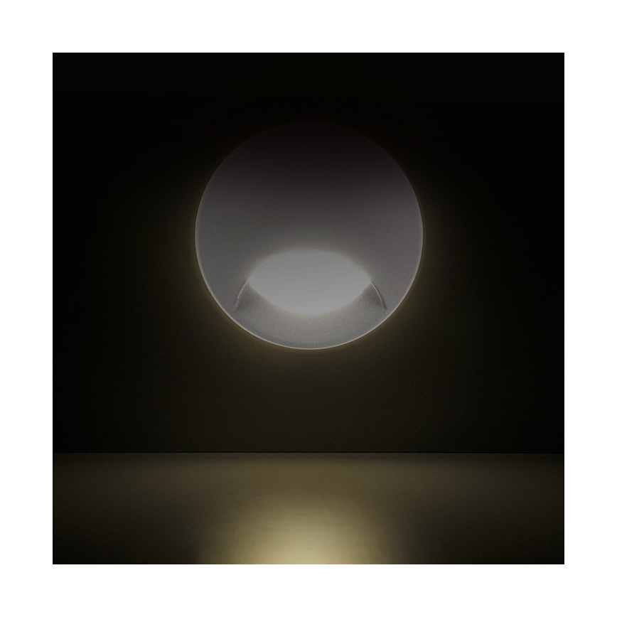 LED Treppenleuchte für Außen Q1 LED/3W/230V IP44