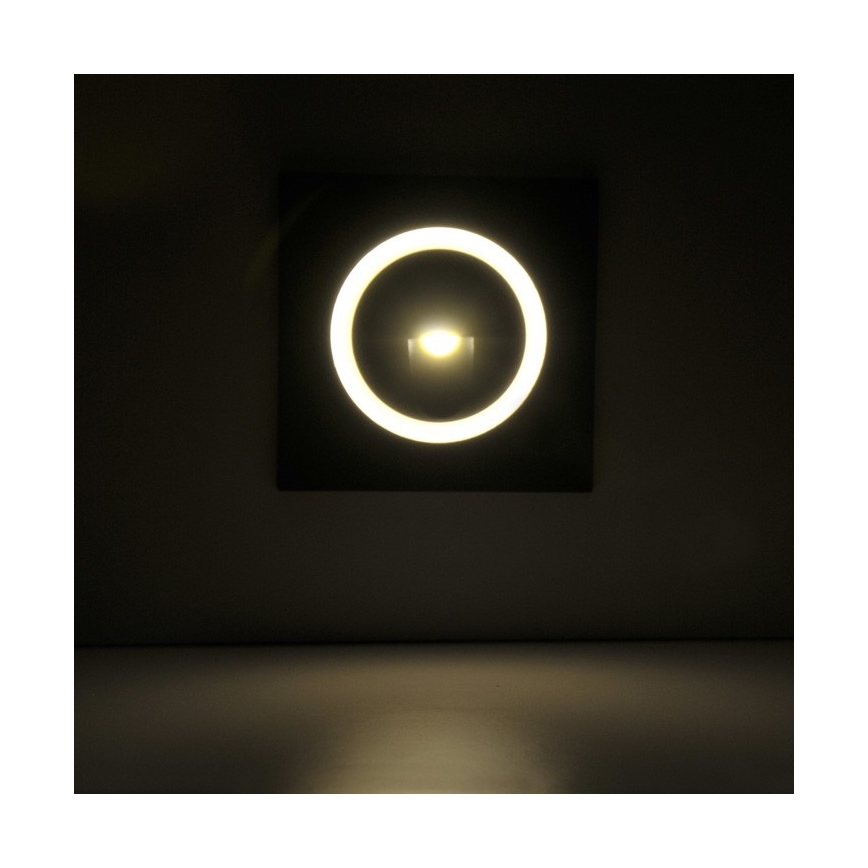 LED Treppenleuchte für Außen Q3 LED/3W/230V IP44