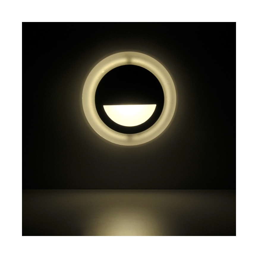 LED Treppenleuchte für Außen Q4 LED/3W/230V IP44