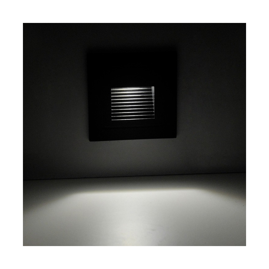 LED Treppenleuchte für Außen Q6 LED/3W/230V IP44