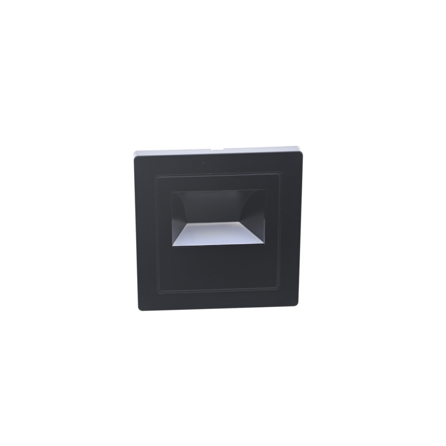LED-Treppenleuchte LED/3W/230V 3000K schwarz