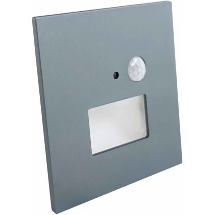 LED-Treppenleuchte mit Bewegungs- und Dämmerungssensor LED/1,5W/230V 3000/4000/6000K Anthrazit