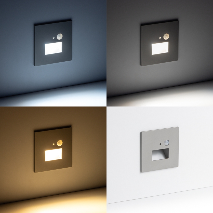 LED-Treppenlicht mit Bewegungssensor LED/1,5W/230V 3000K/4000K/6500K
