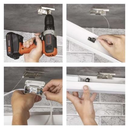 LED-Unterbauleuchte LED/60W/230V 4000K 150 cm