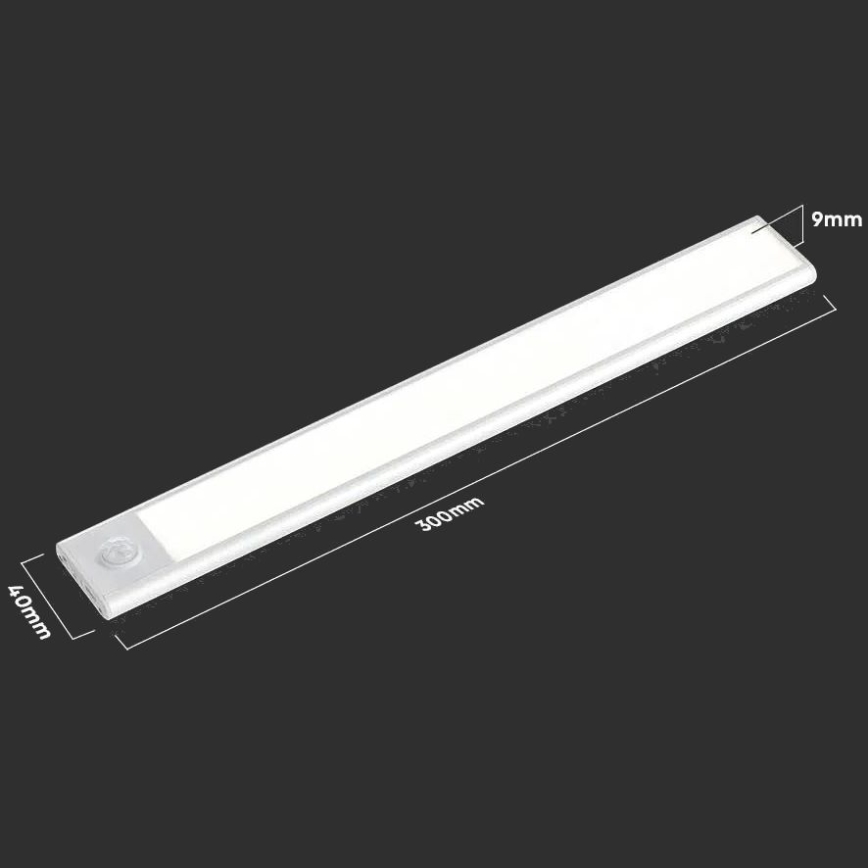 LED-Unterbauleuchte mit Sensor LED/1,5W/5V 1500 mAh 4000K