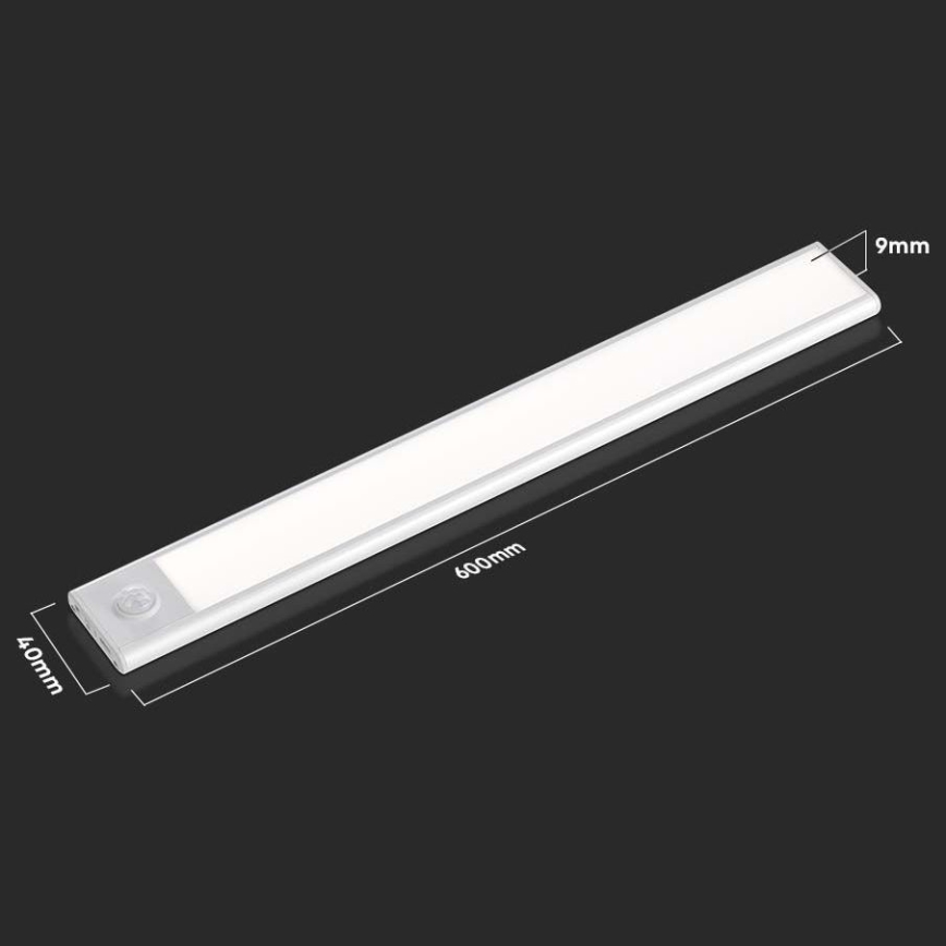 LED-Unterbauleuchte mit Sensor LED/2,5W/5V 4000K 3000 mAh