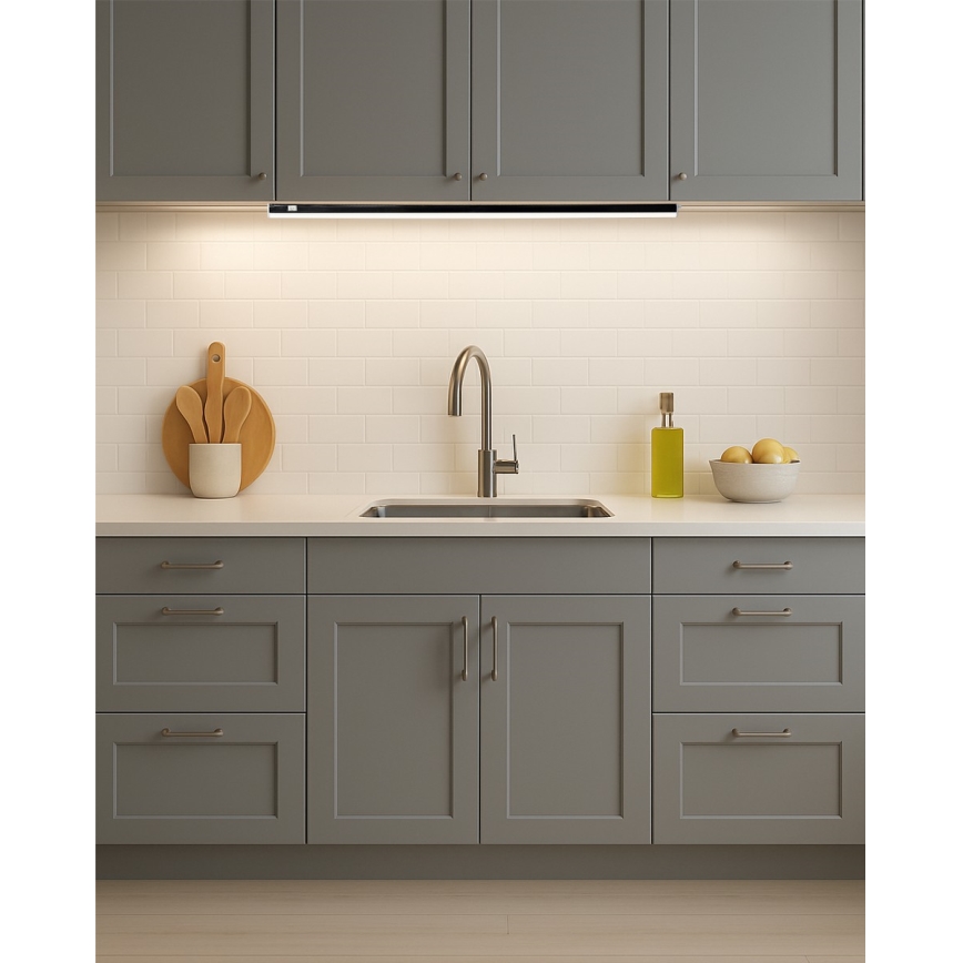 LED Unterbauleuchte TUBE LED/14W/230V 90 cm schwarz