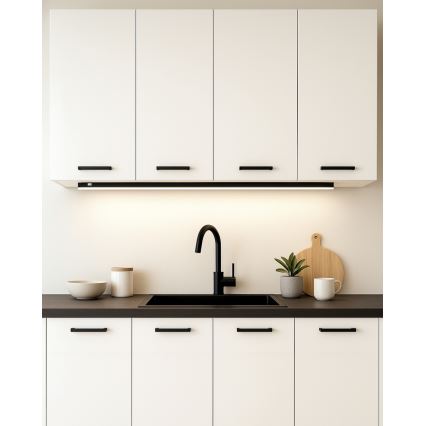 LED-Unterbauleuchte TUBE LED/18W/230V 120 cm schwarz