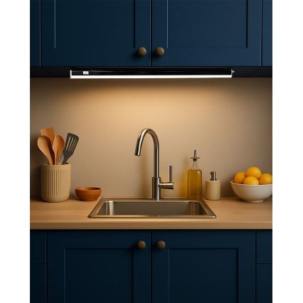 LED Unterbauleuchte TUBE LED/9W/230V 60 cm schwarz