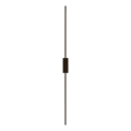 LED-Wandleuchte AISHA LED/20W/230V 4000K 120 cm schwarz