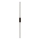LED-Wandleuchte AISHA LED/20W/230V 4000K 120 cm schwarz