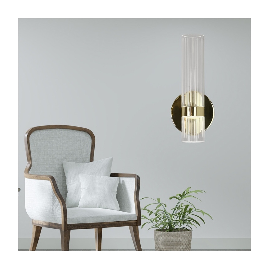 LED Wandleuchte AMBIENTE LED/6W/230V 3000/4000/6000K goldfarben