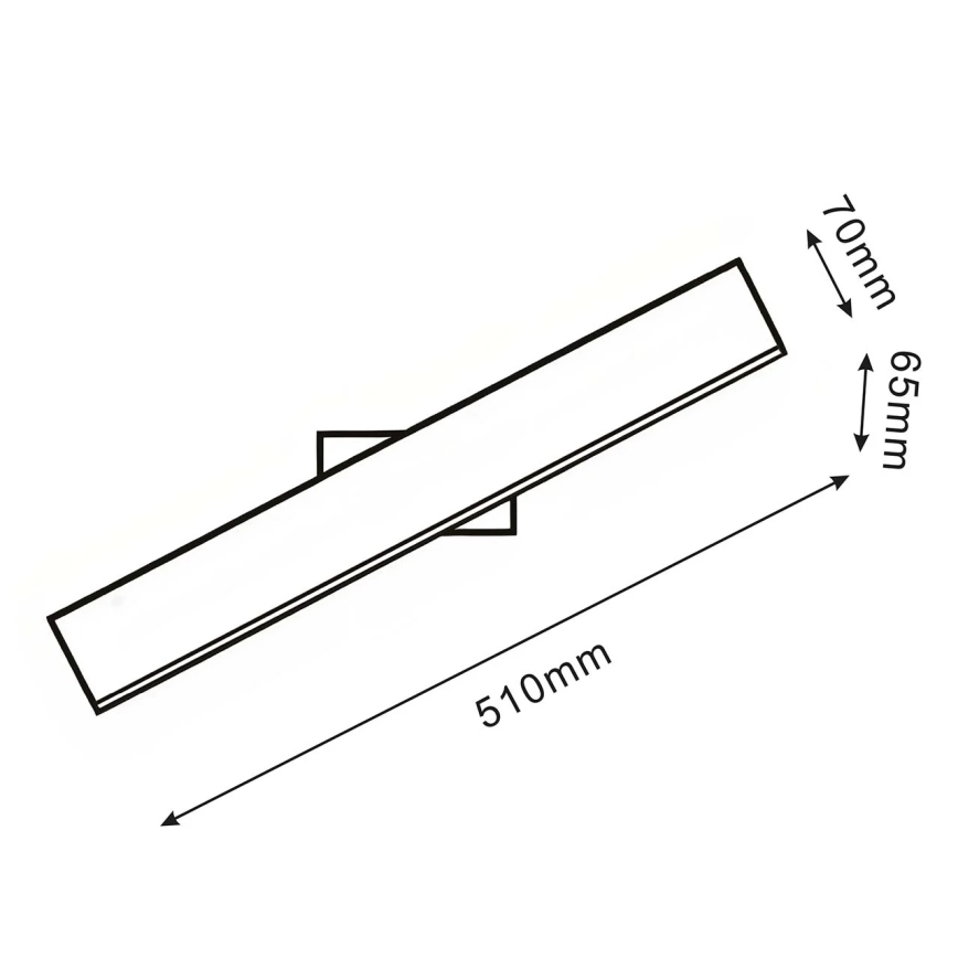 LED-Wandleuchte BERNADETTA LED/10W/230V 4000K schwarz