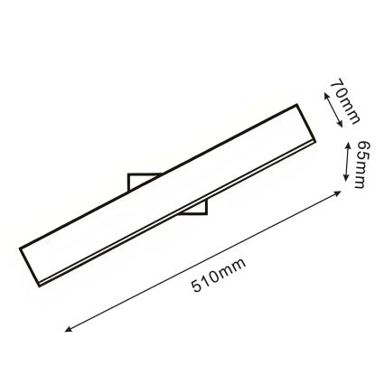 LED-Wandleuchte BERNADETTA LED/10W/230V 4000K weiß