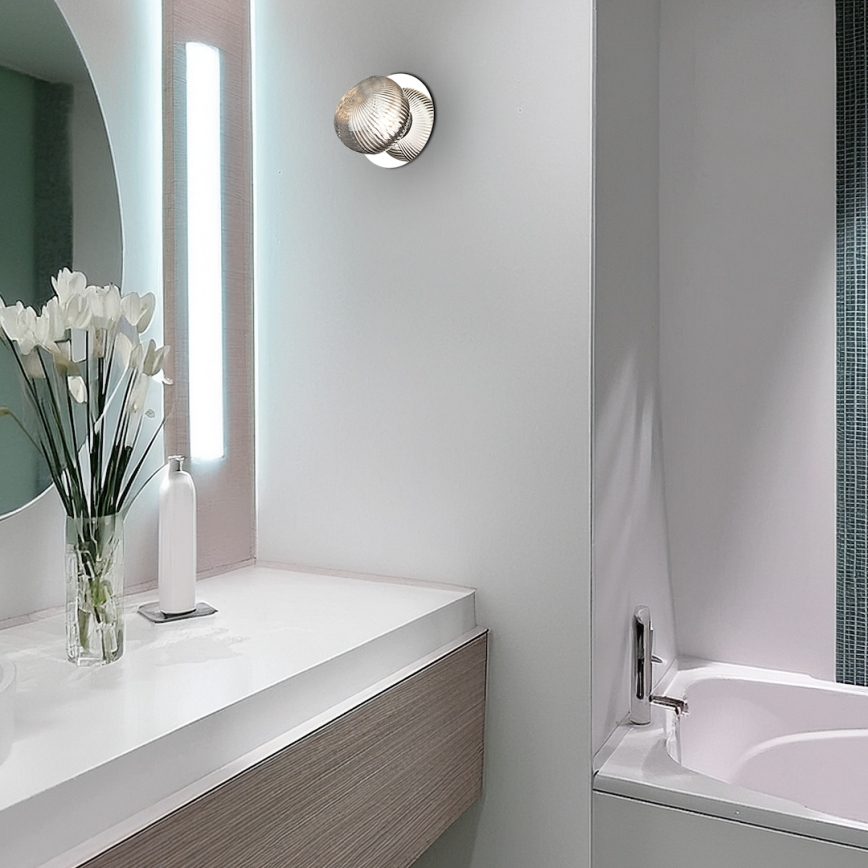 LED-Wandleuchte BOLLA LED/3W/230V glänzendes Chrom