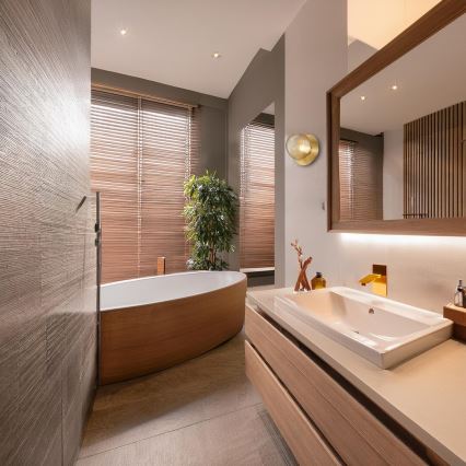 LED-Wandleuchte BOLLA LED/3W/230V gold/rauchbeige