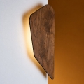 LED-Wandleuchte BUTTON LED/4W/230V 33x16,5 cm Nussbaum-Dekor