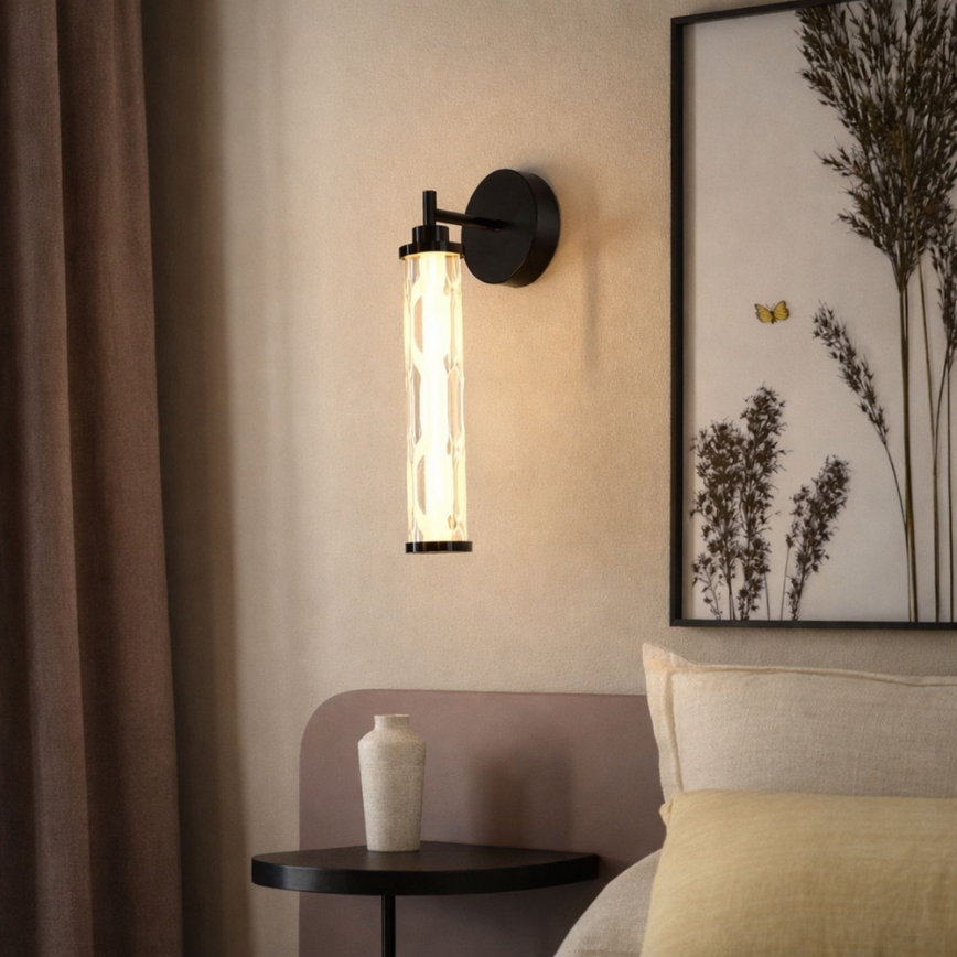 LED Wandleuchte CORTE LED/10W/230V schwarz