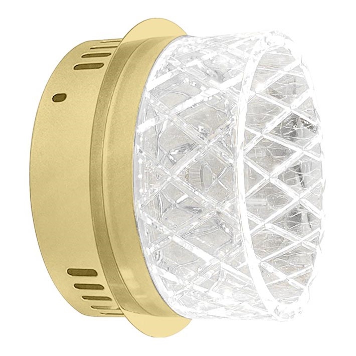 LED-Wandleuchte ELEGANCE LED/9W/230V golden