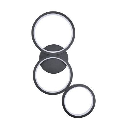 LED-Wandleuchte FLAMENCO LED/23W/230V 4000K schwarz